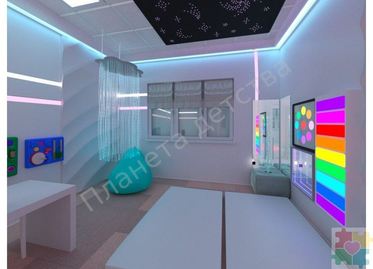 Готовый комплект сенсорной комнаты Инклюзив Базовый