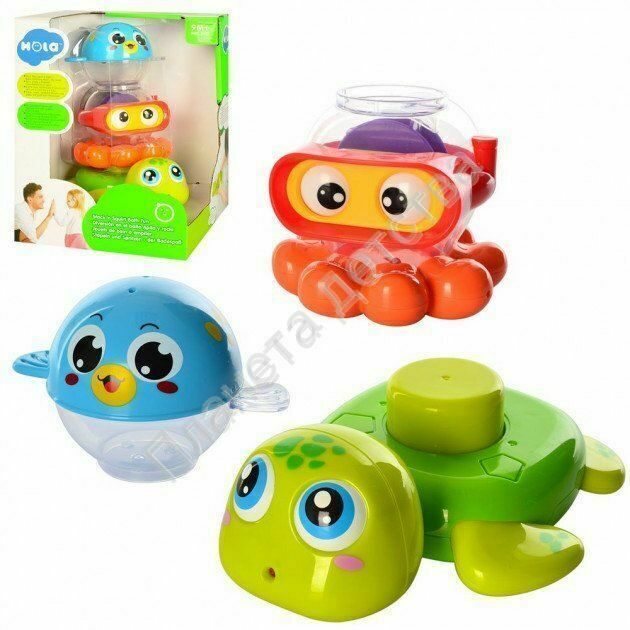 Игровой набор для купания "Веселая компания"