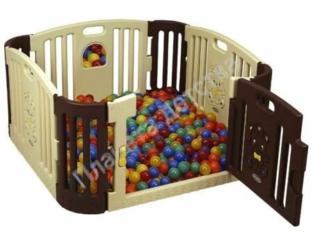 Детский манеж-ограждение с музыкой, без шаров