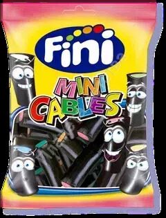 FINI Мармелад жевательный "Mini cables" 100гр (Испания)