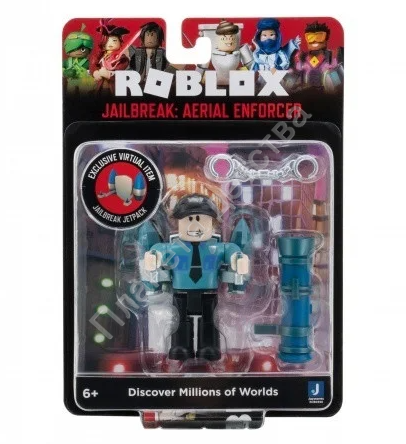 ROBLOX ИГРОВАЯ КОЛЛЕКЦИОННАЯ ФИГУРКА JAZWARES ROBLOX CORE FIGURES JAILBREAK: AERIAL ENFORCER